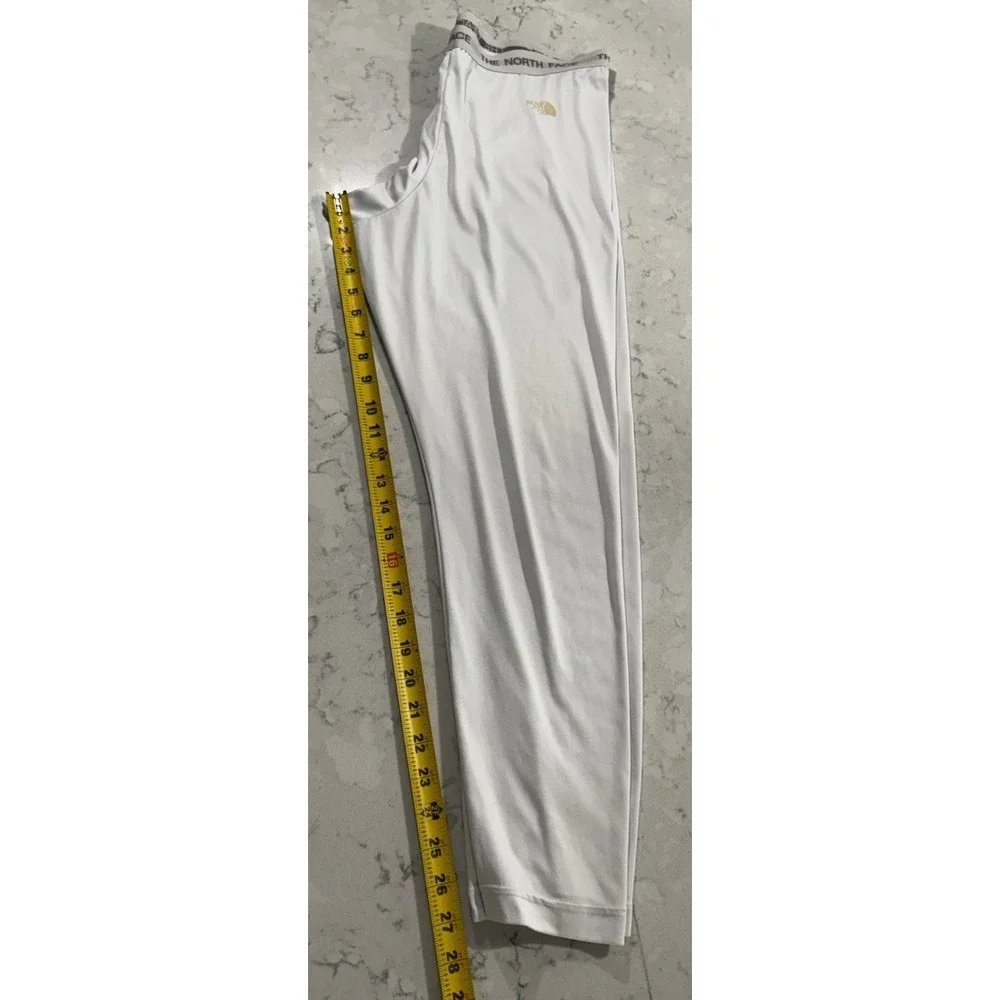 The North Face Winter Warm Essential Leggings Mens Large White VaporWick Logo